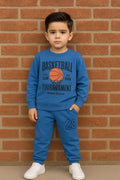 Mid season tracksuit - Basketbaal Print Cotton Suit