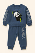 Soft & Cozy Panda Fleece Tracksuit – Kids Winter Wear