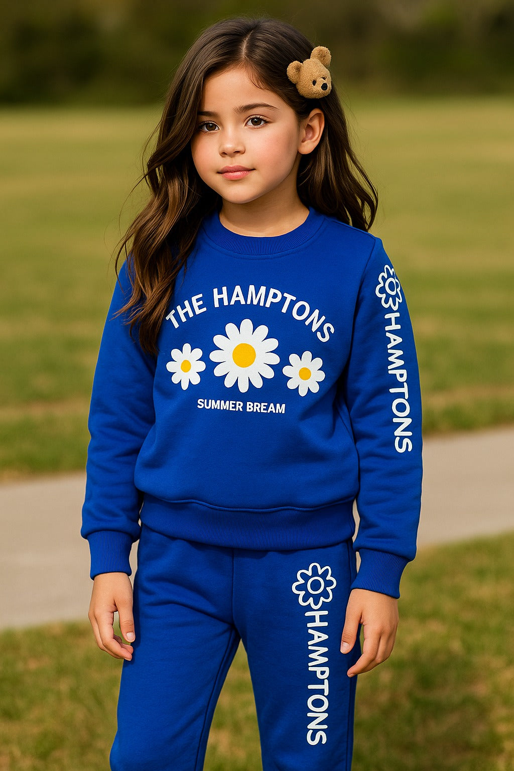 Soft & Cozy Hamptons Fleece Tracksuit – Kids Winter Wear