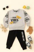 Winter – Soft & Cozy Good Vibes Fleece Tracksuit